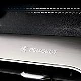AWX(CAI) プジョー 車用ステッカーデカール 金属装飾ロゴバッジステッカー 汎用 防水 耐熱 カーインテリア装飾ア 車のステッカー (プジョー, 10個)