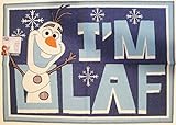 Disney Frozen I'm Olaf Child Accent Rug - 31in X 44in [並行輸入品]