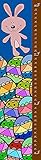 Green Leaf Art Growth Chart, Bunny and Eggs [並行輸入品]