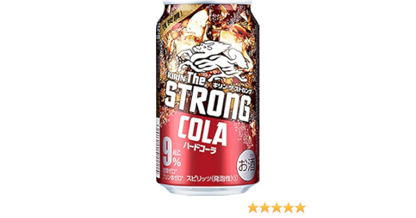 Amazon Co Jp キリン キリン ザ ストロング ハードコーラ 缶 350ml 24本入 食品 飲料 お酒