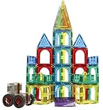 子供の知力を育てるプレイ・メイティ 130ピース マグネット ビルディング ブロック おもちゃ 知育 玩具 磁石 くっつくブロック 積み木 プレイルーム ギフト プレゼント 誕生日 クリスマス お年賀