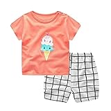 Plus Nao(プラスナオ) 子供用 パジャマ ルームウエア 上下セット 半袖×半ズボン イラストプリント 可愛い 肩ボタン ラウンドネック 男の子 110 G