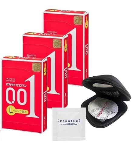 Amazon | 【3個セット】 オカモト ゼロワン 0.01ミリ Mサイズ 3個入り