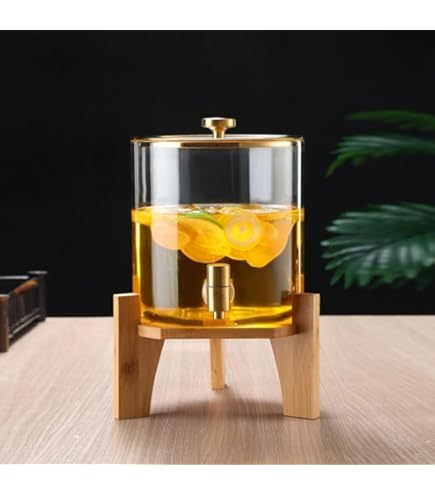 業務用 ドリンクサーバー ジュースサーバー 8Lサイズ Amazon.co.jp: Bxzzuisドリンクサーバー ガラス 8L / 10L 冷水筒 蛇口