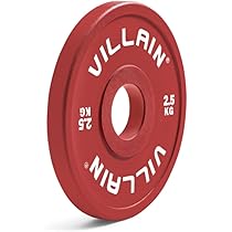 VILLAIN ウエイトプレート 25kg 2枚セット Amazon | VILLAIN（ヴィラン）ウェイトリフティング用チェンジプレート