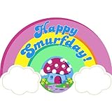Smurfs Birthday Banner (Each) [並行輸入品]