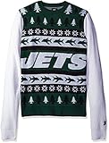 Forever Collectibles New York Jets One Too Many醜いセーター M グリーン
