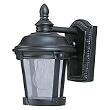Maxim Lighting 40096CDBZ One Light Seedy Glass Wall Lantern, Bronze [並行輸入品]