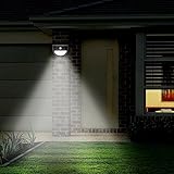 Ruanyi 37LED 5.5V 3.5W防水LEDソーラーライトランプ、ガーデンライト屋外の芝生ランプ、ソーラーウォールランプ、ソーレジャルダン ( 色 : Black )