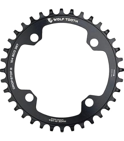 Amazon | ウルフトゥース(Wolf Tooth) 110 BCD 4 Bolt Chainring for