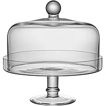 ガラスのケーキプレート Amazon｜ケーキドーム 高脚ガラスケーキドーム ヨーロッパのケーキ