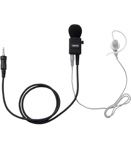 Amazon.co.jp: スタンダード 咽喉マイク&イヤホン EM-01-581A : 家電
