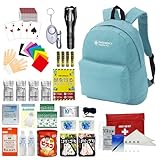 EVERSAFE 子ども用防災セット 防災グッズ 子ども 防災リュック 小学生 6-12才対象 CH12 (スカイブルー)