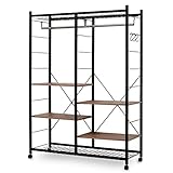 ワイエムワールド お洒落 デザイン ハンガーラック ゲイブ 幅119cm 【カラー：オーク】 00-147