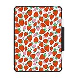 CASETiFY (ケースティファイ) インパクトフォリオケース iPad Pro 11インチ (第3/4世代) 用 - BODIL Jane ストロベリー - クリアブラック