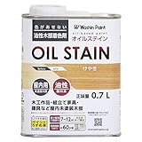 和信ペイント 油性オイルステイン むら無く着色・木目鮮明 けやき 0.7L
