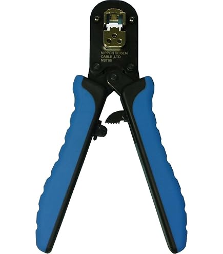 Amazon.co.jp: 日本製線 NSP100-C6A Cat6A RJ45 モジュラープラグ 100 