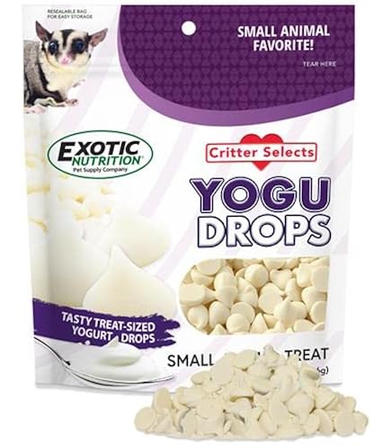 Amazon | ヨーグルトドロップ 小動物のおやつ フード フクロモモンガ