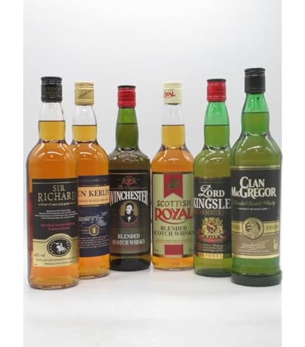 Amazon.co.jp: シングルモルト入り すべて12年もの！スコッチ5本セット