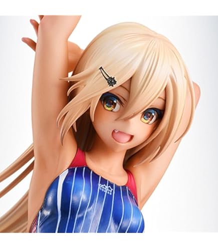 Amazon | 水泳部のコウハイちゃん 赤色ラインの水着Ver. 1/7スケール