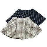 【アウトレット】 dolcina フレアースカート (80～130cm) キムラタンの子供服 ネイビーブルー 100 ( 33318x33518-153 )