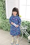 レインコート レインウェア キッズ 子供用 レインポンチョ抗菌 無臭 軽量 専用ポーチ付 リュックサックにも対応 全2色 (XL, ブルー)