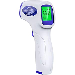 【日本語説明書付き】 【Amazon限定ブランド 4-8日配達】非接触型 、運賃を免除する、1S即時の読み取りポータブル…