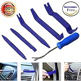 Gliston内装剥がしパネルはがし パワーシード 脱着工具 クリップクランプツール 7点セット (ブルー)