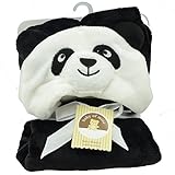 （シーズフビューティー）seasofbeautyベビー&キッズ用 フワフワ キュートアニマル タオル おくるみ バスローブ 出産祝いにも