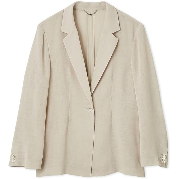 Amazon | [フレイ アイディー] ウエストリボンノーカラージャケット