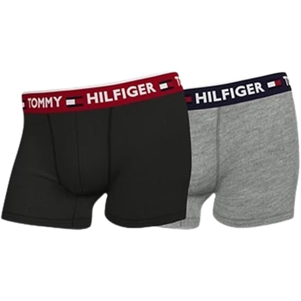 トミーヒルフィガー   ショート ボクサーパンツ メンズ アンダーウェア パック 前閉じ 男性 下着 3枚セット 09T4225 411 ボ Amazon | [トミーヒルフィガー] ショート ボクサーパンツ メンズ