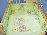 BlueberryShop 2 pcs BABY COT BED BUNDLE BEDDING SET DUVET+PILLOW COVERS matching cot bed 120 x 150 c
