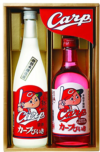 中国醸造 カープびいきギフトセット(CARP?30) 720ml×2本セット 中国醸造 カープびいきギフトセット(CARP?30) 720ml×2本セット