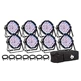 AMERICAN DJ (アメリカンディージェイ) Mega Flat Pak 8 Plus メガフラットパック8プラス