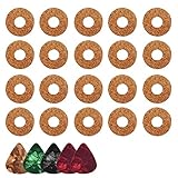 ギターピック滑り止めグリップ | 人間工学に基づいたデザインのギターピックスペーサー,柔軟なギターピックさまざまな強みのギターのための実用的なツール Yuduo