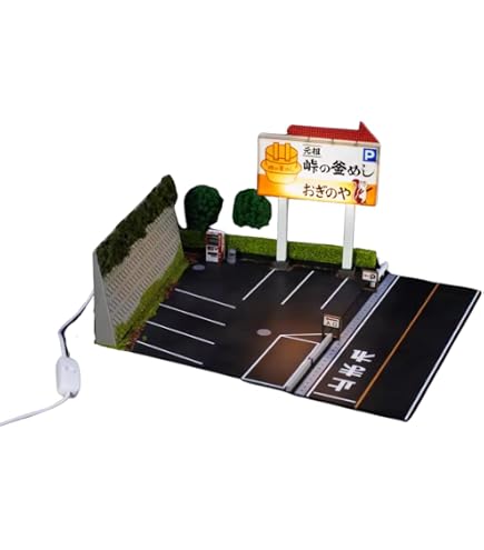 Amazon | G-Fans 1/64 ストリートジオラマ 710039 藤原豆腐店 LED