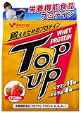 Kentai ケンタイ TOP UP ホエイプロテイン イチゴ 1kg【ビタミン11種 × ミネラル4種】栄養機能食品 国内製造 WPC ホエイ プロテイン whey protein ストロベリー