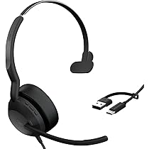 Amazon.co.jp: Jabra Evolve2 50 UC Mono USB C/A 片耳 ヘッドセット