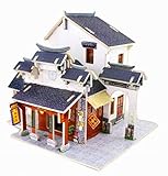 ユニークな3Dパズル教育玩具DIYの3D立体パズル、シルクサテン＆ショップ