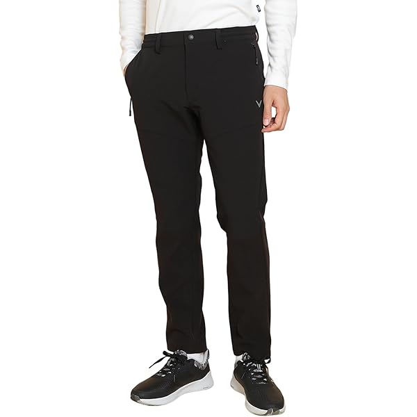 新品 未使用黒 キャロウェイ メンズ ロングパンツ 8WAY ストレッチ ゴルフ Callaway キャロウェイ メンズ ロングパンツ 8wayストレッチ 撥