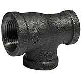pannext fittings corp b-rt3070505 3/4" x 1/2" x 1/2", Black, Double Reducing Tee [並行輸入品]