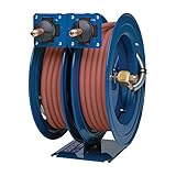 Coxreels Dual Air Hose Reel - 3/8in. x 25ft., Model# C-LP-325-325 by Coxreels