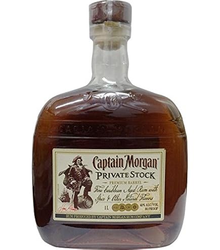 Amazon.co.jp: キャプテン モルガン プライベートストック 40度 1000ml