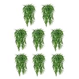 SM SunniMix 8本　人工植物　枝　現実的　緑　生き生き　家庭　庭　結婚式　壁　吊り　装飾　75cm