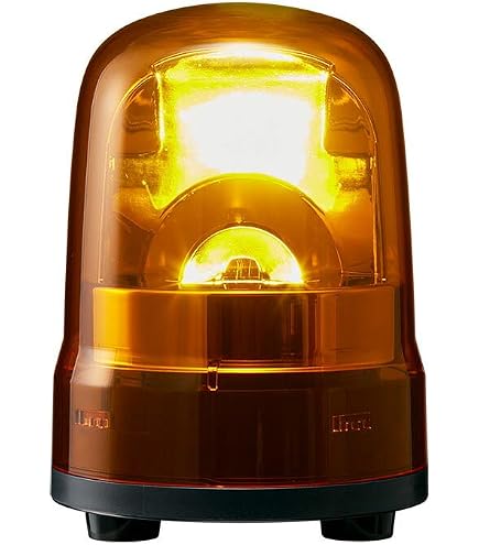 Amazon | パトライト 回転灯 SKS-M2-G Φ80 AC100V 緑色 3点ボルト足
