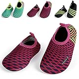 L-RUN ベビー・ガールズ US サイズ: 6-12 Months (Sole Length 4.76 inch) カラー: レッド