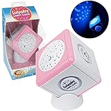 ベビースーザ - ララバイライトキューブポータブルミュージカルナイトライトスーザとタッチセンサとスタープロジェクター - （ピンク）