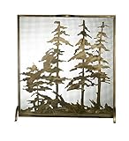 Meydaティファニー27047 Tall Pines暖炉画面、幅32 " x 33 "高さ