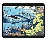 葛飾北斎『 千絵の海 五島鯨突 』のマウスパッド：フォトパッド（ 浮世絵シリーズ ）