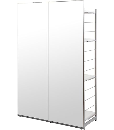 Amazon｜突っ張り間仕切りクローゼットパーテーション+棚収納 幅90cm